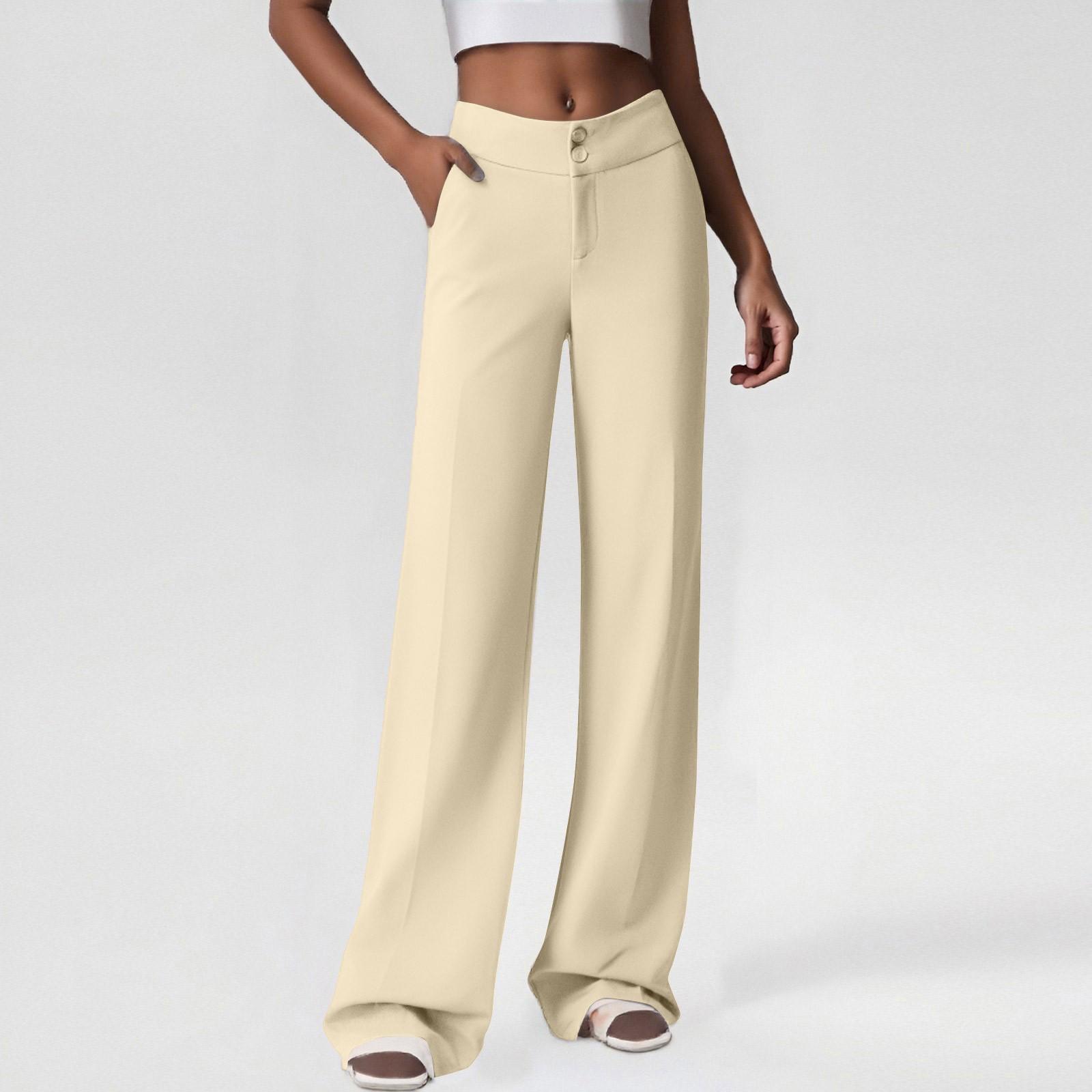 

Женские прямые брюки, модные повседневные брюки, брюки Harlan Nine Point S бежевый