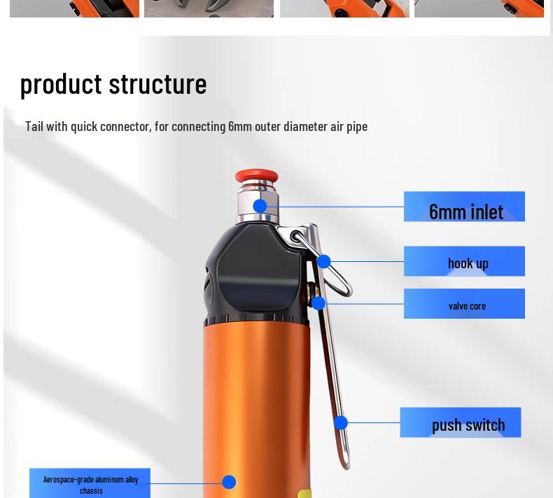 Industrial MR-10 Pneumatic Hand-Press Scissors: High-Pressure Air Shear for Cutting Plastic & Metal Sheets