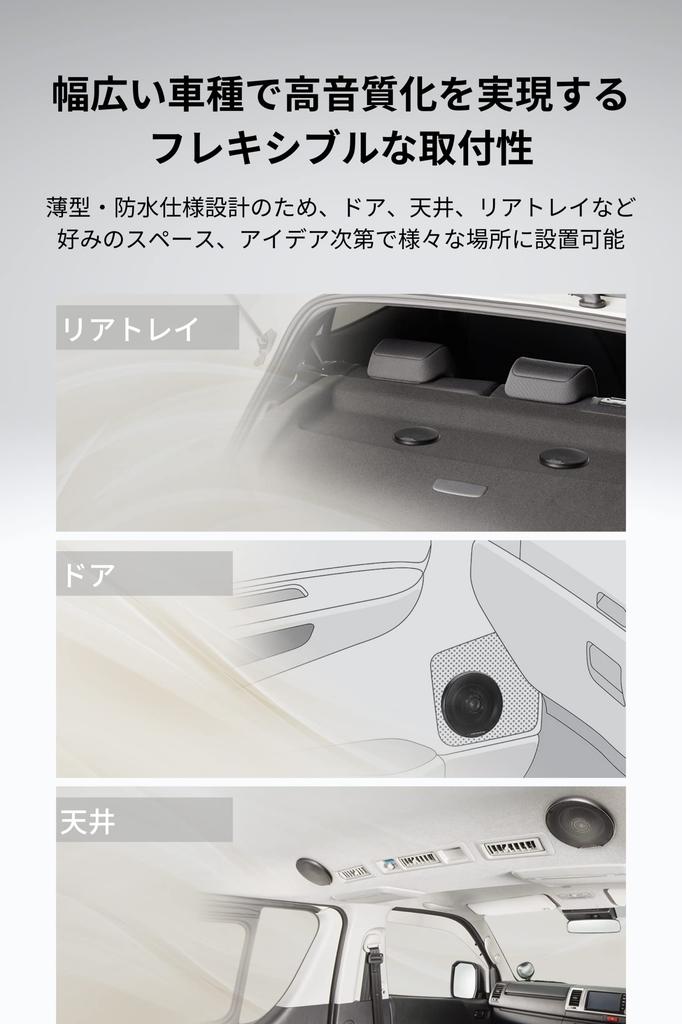 Pioneer Speaker 10cm Unit Speaker Coaxial Carrozzeria TS-E1010 2-Way