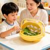 With Handle Silkworm Breeding Box Transparent Silkworm Baby Warehouse  Insect Observation