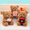 Heartwarming Rose Plush Teddy Bear Doll Soft Stuffed Animal Gift For Friends