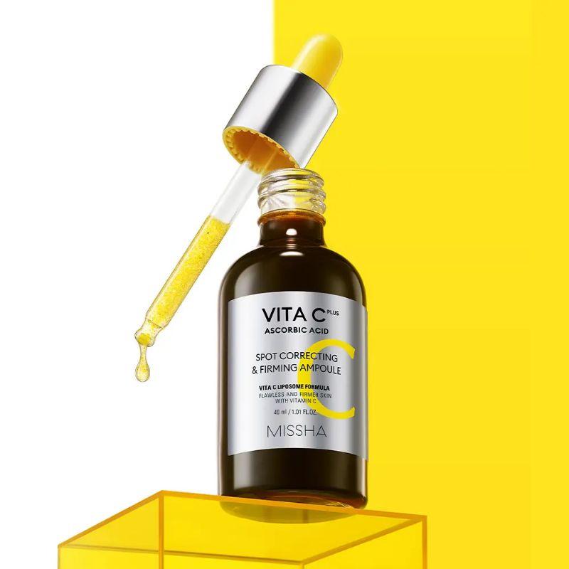MISSHA Vita C Plus Ascorbic Acid Spot Correcting & Firming Ampoule 40ml