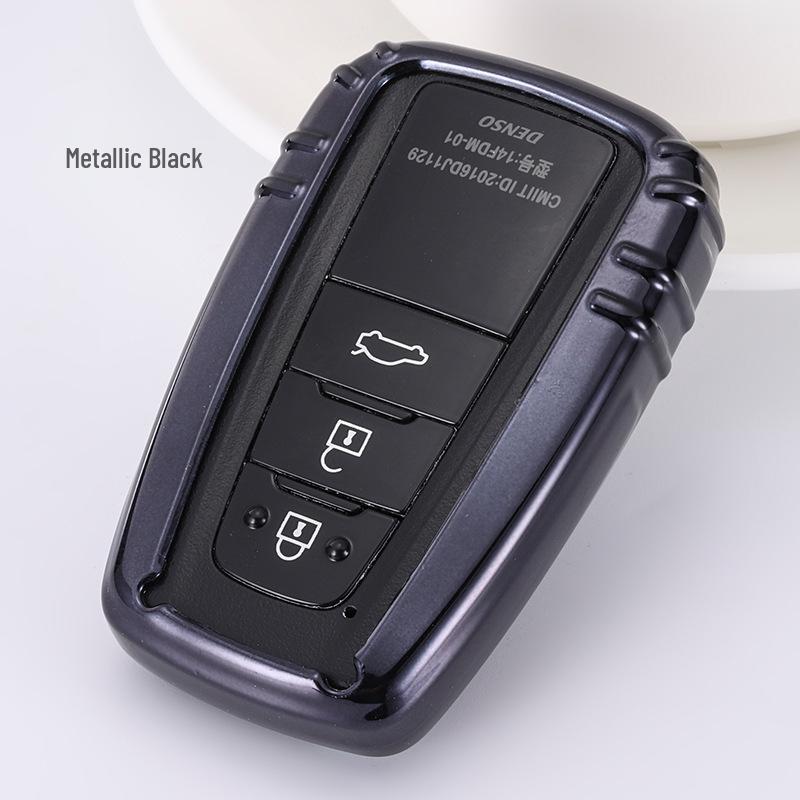 TPU Car Key Cover for Toyota Camry, CHR, IZOA, Prado 2700
