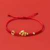 2026 Horse Year Horse Year Bracelet Chinese Style Fortune Bracelet Lucky Pony Red Rope  Couple
