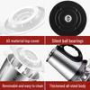 Five-Piece Electric Garlic Masher & Meat Grinder Set with Rechargeable Knife and Multi-Function Sauce Maker