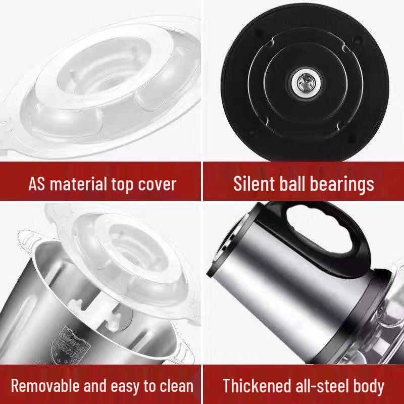 Five-Piece Electric Garlic Masher & Meat Grinder Set with Rechargeable Knife and Multi-Function Sauce Maker