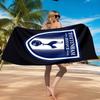 Toalla de Playa de Microfibra con Diseño del Escudo del Tottenham, Suave y Absorbente, Secado Rápido, Ideal para Viajes de Verano, Esencial para la Playa, Piscina