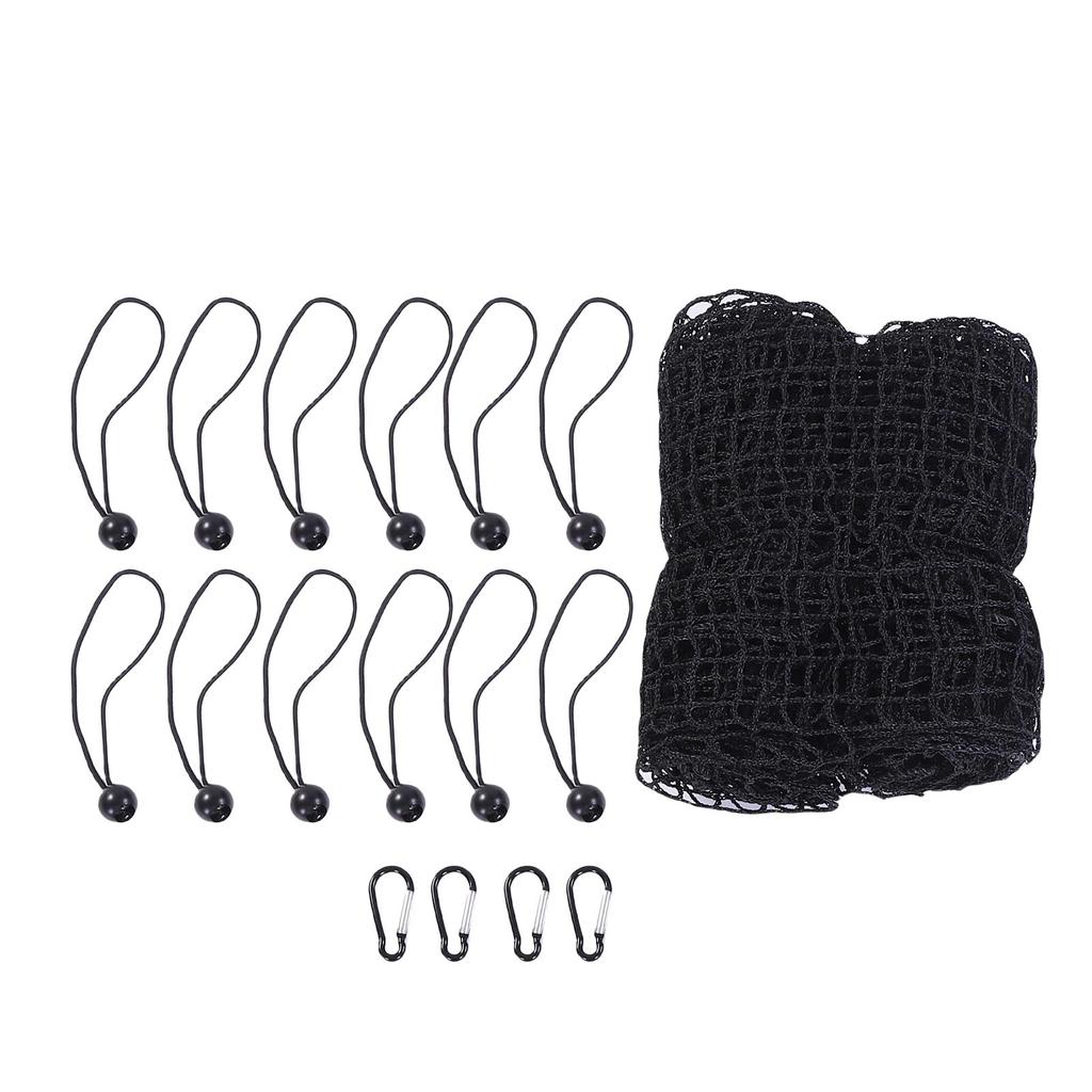 Club Practice Net Black Polyester Sports Netting Barrier for Volleyball Table Tennis Badminton