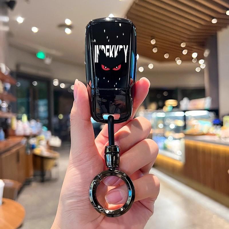 TPU Car Key Case Remote Cover Shell Holder Keychain Fob For 4GUFH A3L A4L A5 A6L Q4 e-tron A7L Q5 Q6 RS6 RS7 R8 S4 S6 S7 S8 Q3