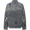 Balenciaga Denim Jacket Loose Fit Men's Blue 721708TOW664036