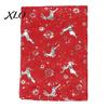 Stylish Festive Pattern Shawl Christmas Theme Scarf for Women, Glitter Sparkly Foil Reindeer Cozy Holiday Gift Women Print Scarves, Lightweight