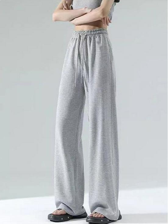 2026 New American Style Women's High-Waisted Wide-Leg Casual Sports Pants