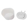 Desk Humidifier Quiet 6L Large Capacity Double Spray USB Plug in Air Humidifier for Bedroom Office Travel