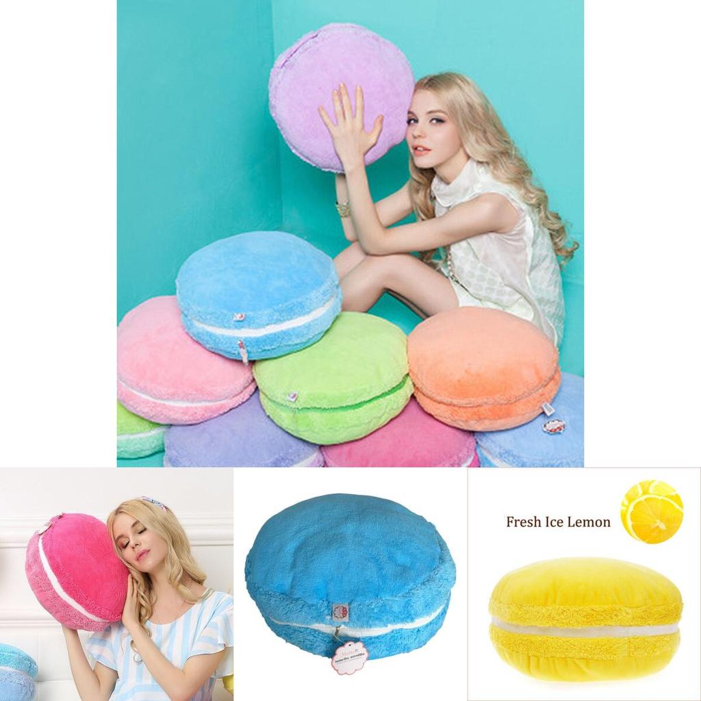 Soft And Fluffy 15 Inch Coussin Moelleux In Colorful Bonbon Hues Featuring Plush Material