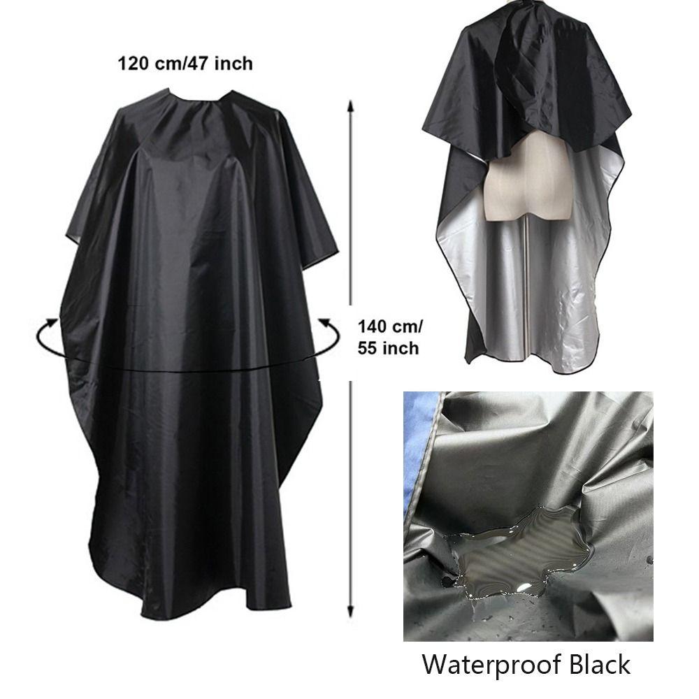 Salon Accessory Barber Cape Black/Comb Printing Hairdressing Coat Durable Haircut Cloth  Barbershop