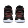 Jordan Air Jordan 32 Bred MJ Day Cushioning Slip Resistant Balance Mid top Basketball Shoes Men's Black Red AH3348-001