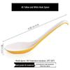 Zhi Shi Melamine Two-Tone Soup Spoons, 10-Pack