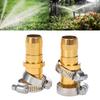 2pcs 1.91 Cm -1.95cm  Hose Connector with Metal Clip for Household for Garden Car Washing Practical Equipment Accessory