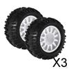 3x1/16 RC Climbing Car Monster Truck Wheels Tyres Tire for HPI HSP ZD Racing