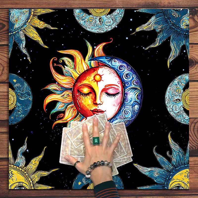 Non-slip Wear-resistant Tarot Tablecloth for Room Decoration