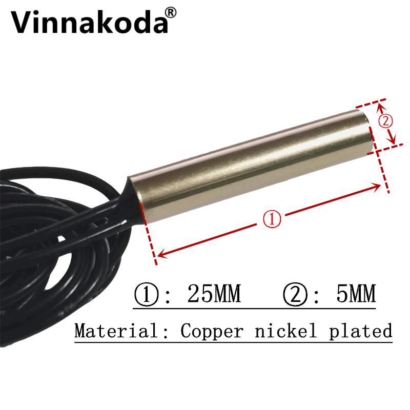 

1PCS NTC Thermistor Temperature Sensor B3950 5K 1% Waterproof Probe Air Conditioning Probe 13/20/25/30/35/40/50CM 1M 2M 13CM