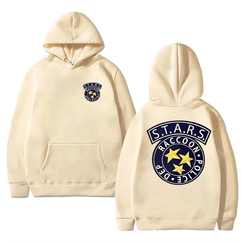 New In Limited Resident Evil Graphic Hoodie Men Women Harajuku Fashion Y2k Sweatshirt Unisex Casual Fleece Long Sleeve Pullovers