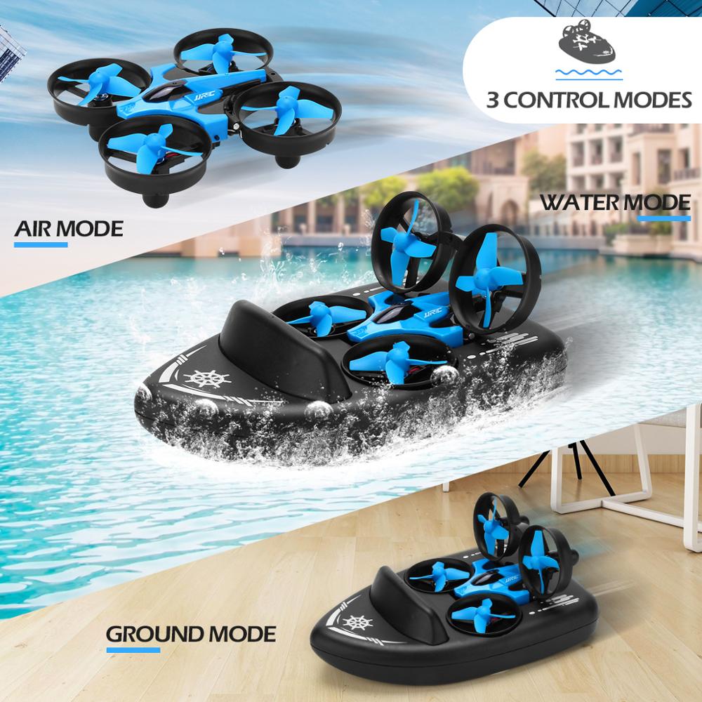 Genuin H36 Mini Drone with Light Remote Control Ship 3 Modes 2.4G Quadcopter 360° Flips and Rolls Helicopter UAV Rc Full-coverage Protective Ring