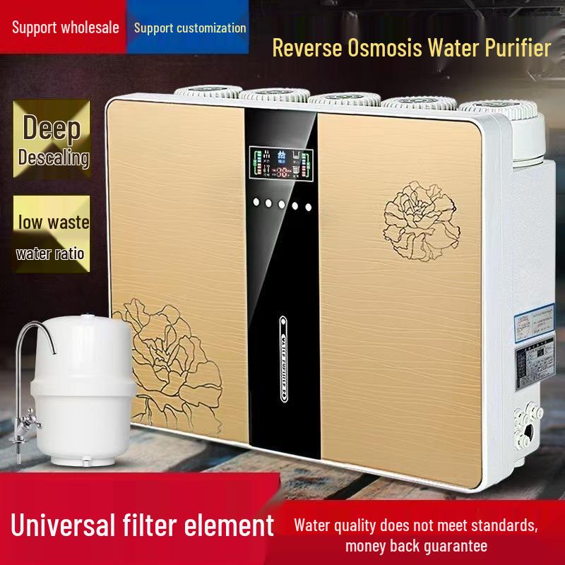 Бытовой обратноосмотический фильтр для воды и фильтр-кран для питья - 5-ступенчатая кухонная система фильтрации 100G