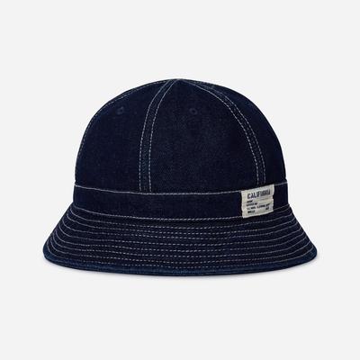 Whoau Denim Round Bucket Hat / WHACD3871A