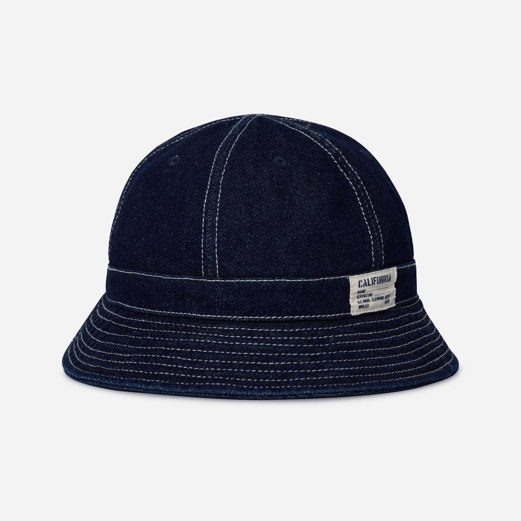 whoau Denim Round Bucket Hat / WHACD3871A