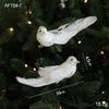 Foam Feather Bird Peacock Bird Decoration Christmas Tree Decoration Feather Pendant Christmas Decorations