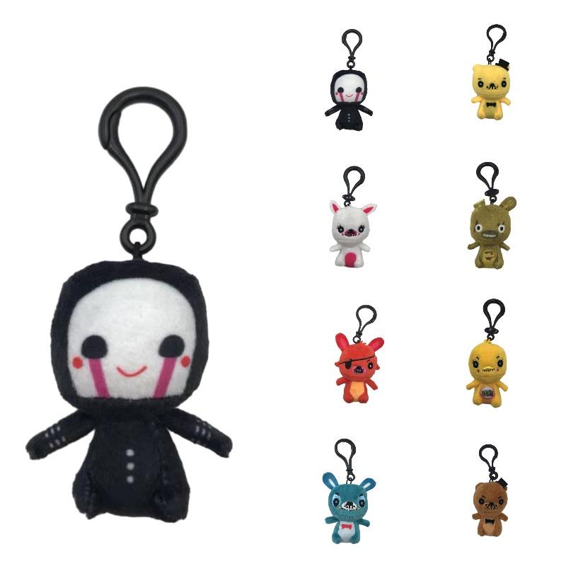 Brinquedo de Pelúcia Fofo Noite de Pizza do Freddy Animal de Pelúcia Macio e Aconchegante para Crianças 10cm de Altura
