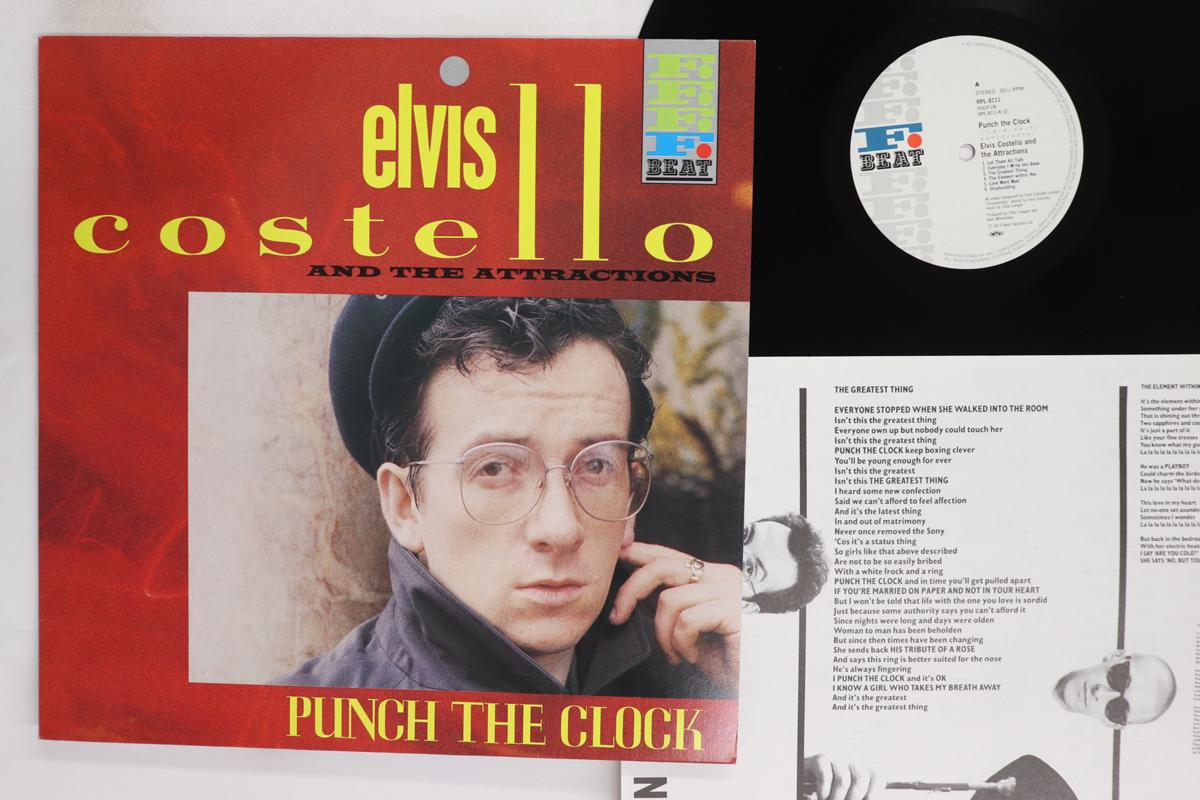 

LP Record ELVIS COSTELLO Punch The Clock RPL8211 F BEAT 1983 Japan Rock Used