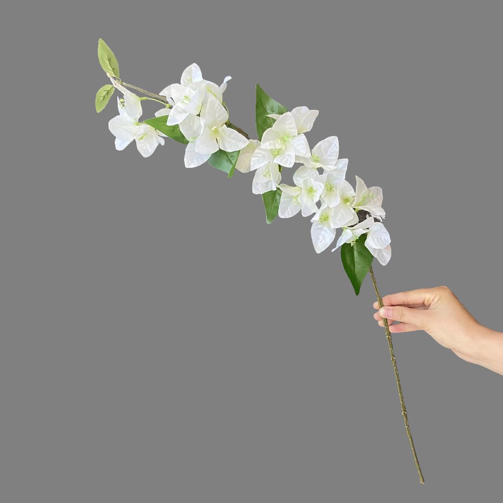 76cm Artificial Plum Blossom 24/51 Heads Silk Flower New Fake Bougainvillea Spectabilis  Wedding
