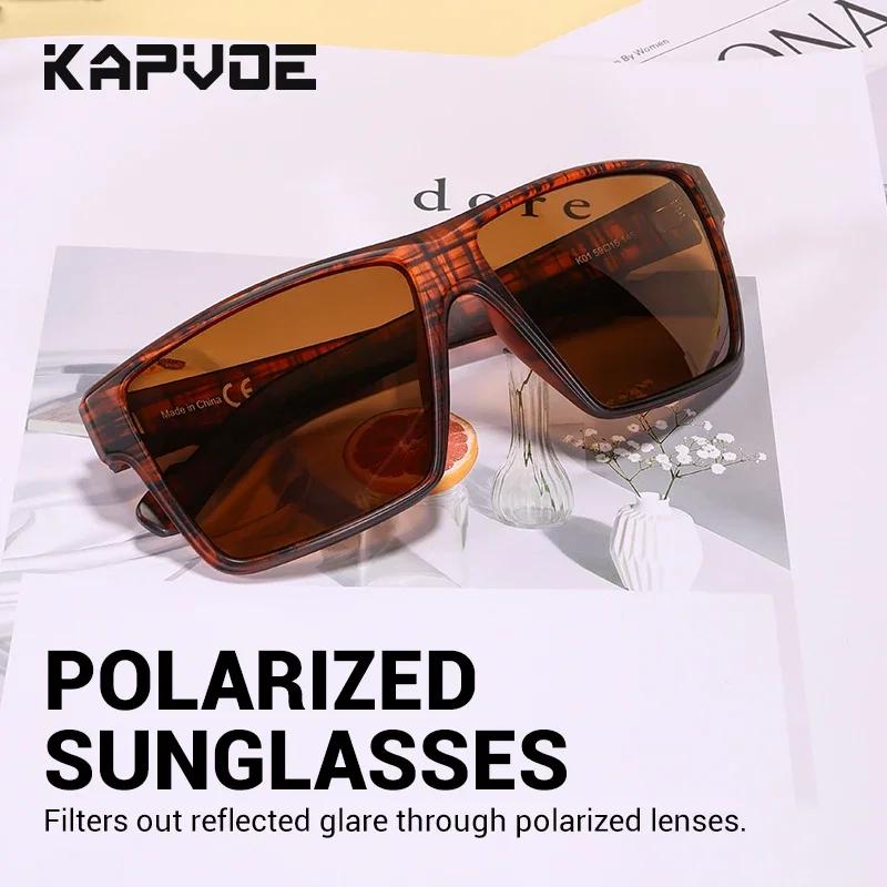 Kapvoe Polarized Hiking Eyewear Sunglasses Fashion Glasses Men UV400 Sun Glasses for Women Cycling Fishing Driving Outdoor