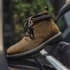 Spring  Stylish Epidemic trend Genuine Leather Boots Men Brand 2024 Comfortable British Style Retro Fashion Ankle Boots