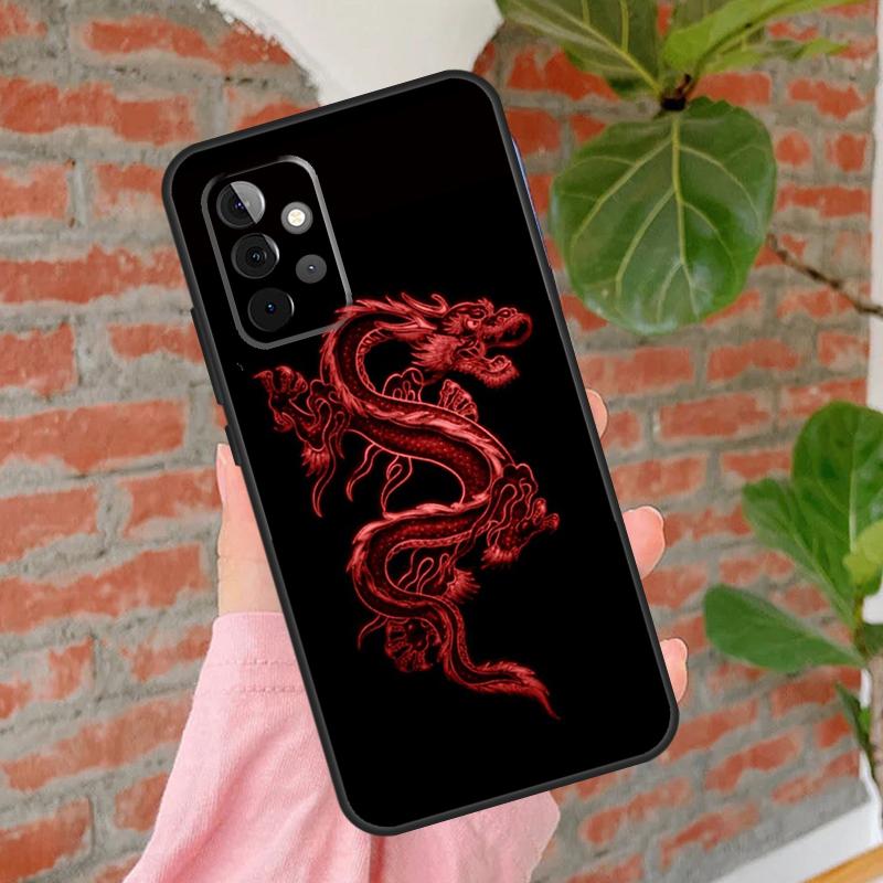 Chinese Dragon Phone Case For Samsung Galaxy A55 A35 A25 A15 A52 A32 A12 A51 A71 A13 A33 A53 A14 A34 A54