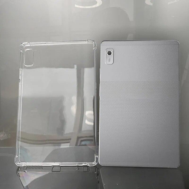 Lenovo Tab M9 için Kılıf (9.0") Darbeye dayanıklı TPU Silikon Yumuşak Deri Koruyucu Şeffaf Kılıf Lenovo Tab M9 HD 2022 TB310F için