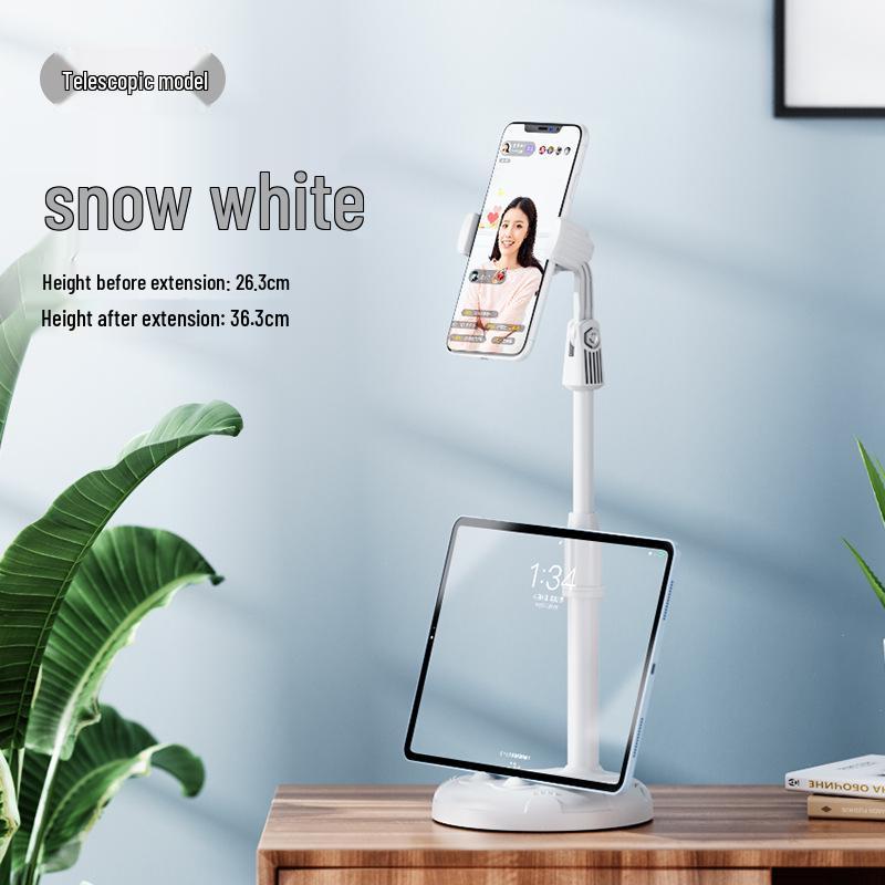 Desktop Multi-functional Phone & Tablet Holder for Creative Top-down Shooting & Home Use