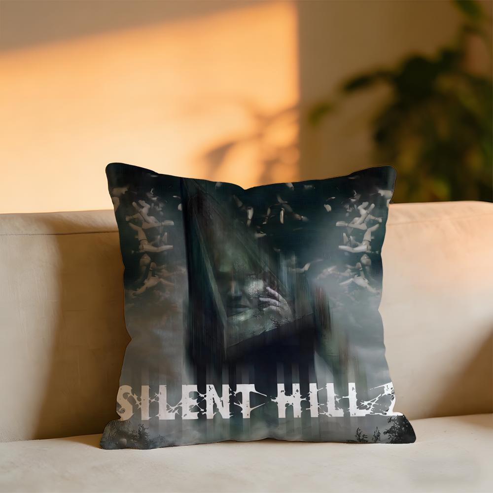 

Горячая Классическая Игра Silent Hill Наволочка Уютная Бархатная Декоративная Подушка Мягкая Теплая Подушка Для Дивана Кровати 30x30 cm