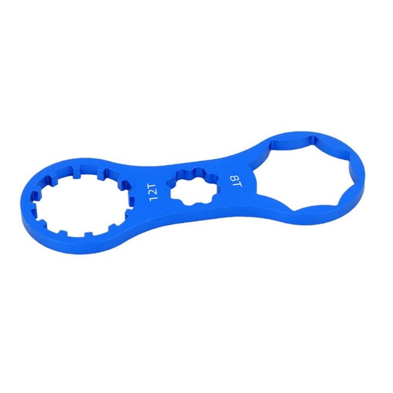 2pcs Aluminum Alloys Bicycles Front Fork Caps Wrench Removal & Installation Spanner Bicycles Bottom Brackets Removal Tool