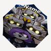Custom Name Murder Drones Theme Automatic Umbrella, Lightweight & Portable, 8 Rib, Perfect for Outdoor Travel, Birthdays, Christmas, Gifts.