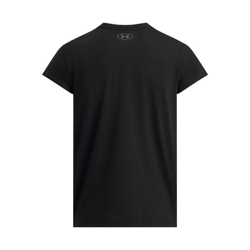 Under Armour Project Rock Animal Print Comfort Short Sleeve T-Shirt Men Tops Black 1389940-001