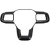Steering Wheel Cover Molding Trims Accessories for 2024-2025 Ford Mustang (Carbon Fiber Style)