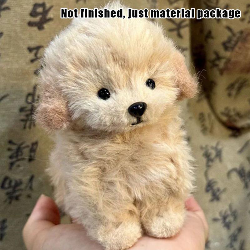 2025 HUA HUA Creative DIY Twisted Stick Puppy Handmade Complete Set Of Materials Packaging Thickened Plush Doll Toy Gift