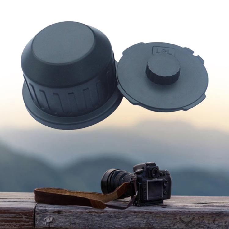 LPL Mount Secure Locking Lens Caps for Digital Cameras Scratch Resistant Rear/Body Lens Caps Covers