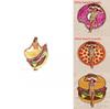 Hamburgers Donuts Pizza Design Sweet Donut Hamburger Pizza Beach Towel With Quickdry Material For Vacation