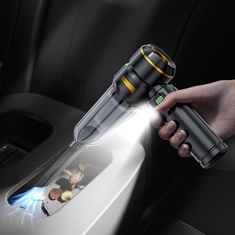 Wireless Handheld Car Vacuum Cleaner with Power Display & Brushless Motor