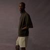 Fear of God Essentials Drop 2 SS23 Long Sleeve Half-Zip Mid-Length Sweatshirt Men Tops Off-Black 192BT224310F