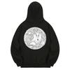 Khb0141 Owl Fleece Hoodie - Black